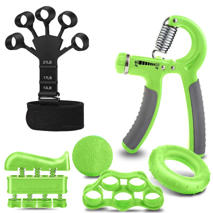 Adjustable 5-60Kg Adjustable Grip Strength Set With Multiple Exercises