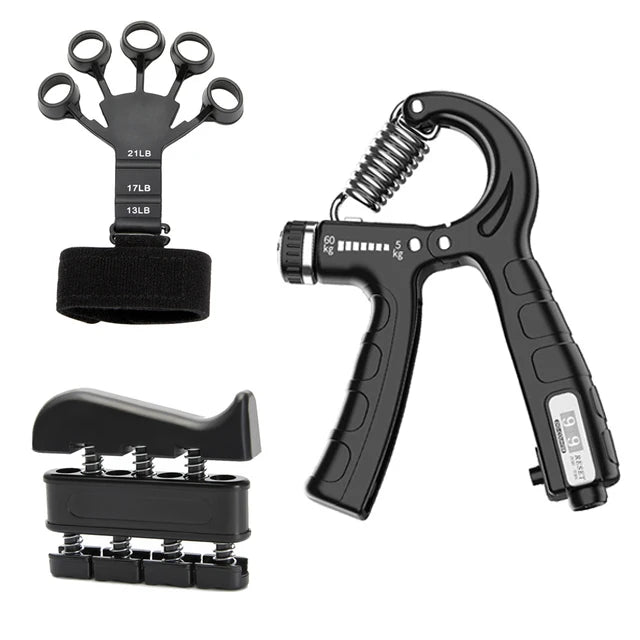 Adjustable 5-60Kg Adjustable Grip Strength Set With Multiple Exercises