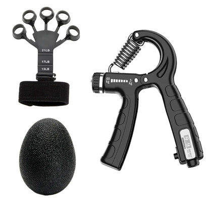 Adjustable 5-60Kg Adjustable Grip Strength Set With Multiple Exercises