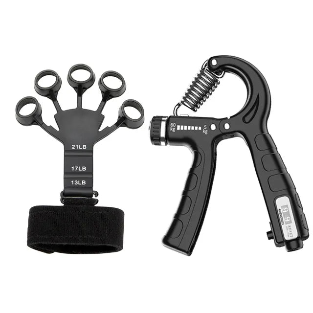 Adjustable 5-60Kg Adjustable Grip Strength Set With Multiple Exercises