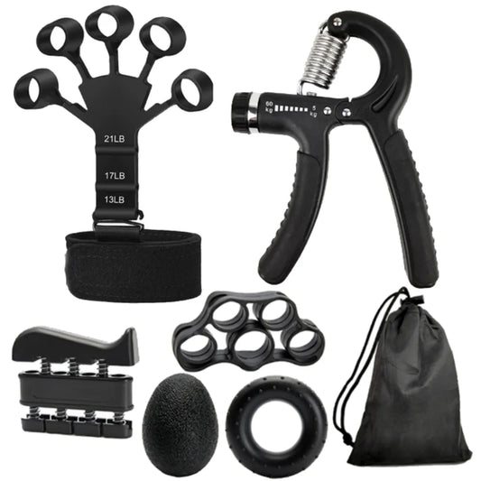 Adjustable 5-60Kg Adjustable Grip Strength Set With Multiple Exercises